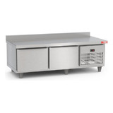 Balcão De Serviço Refrigerado Inox Com 2 Porta Red Chameleon