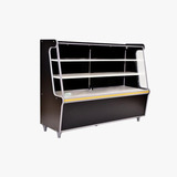 Balcão Expositor De Produtos Secos Com Vidro Frontal 1 80m