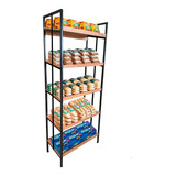 Balcão Padaria Expositor De Produtos Vasca De Pães Embalados