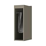 Balcão Porta Toalhas 20cm Com Tampo Connect Duna Cristal Baby Home Henn