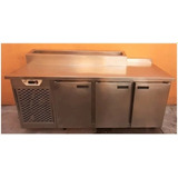 Balcão Refrigerado 3 Portas E Condimentadora Jju Inox Usado