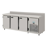 Balcão Refrigerado Encosto 3 Portas 2 Mts Total Inox Kofisa