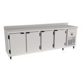 Balcão Refrigerado Encosto Inox 4 Portas 2 50 Mts Kofisa