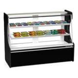 Balcão Seco Polofrio Classic 1m Com Vidro Reto
