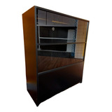 Balcão Vitrine Depósito Mdf Expositor Vidro Temperado