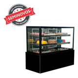 Balcão Vitrine Expositor De Bolos Refrigerado 1 5m Usado