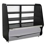 Balcao Vitrine Expositor Seco Padaria 160 Saia Inox Ormifrio