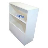Balcão Vitrine Slim Iii Sr Móveis 83cm Mdf E Vidro