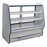 Balcão Vitrine Toop Expositor Seco 1 20 Branco Comércio