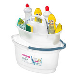 Balde 14l Oval Para Vassoura Rodo Mop Bacia Limpeza Balaio