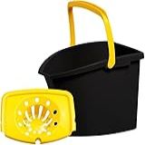 Balde Centrífugo Plasnew Preto 13 Litros