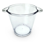 Balde De Gelo Acrílico Cristal Champanheira 4 5 Litros