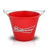 Balde De Gelo Budweiser Alumiart Falcão 5 Litros Abridores Acoplados