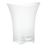 Balde De Gelo Caixa De Som Led Rgb Bluetooth Transparente
