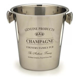 Balde De Gelo Champagne Champanheira Inox