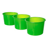 Balde De Pipoca 1 5lt 50 Unidades Verde Limão