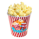 Balde De Pipoca Grande Listras Cinema Festas 3l