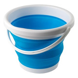 Balde De Silicone Dobrável Retrátil Flexível 10 Litros