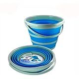 Balde Dobravel 10L Azul Bompack