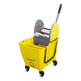 Balde Espremedor Doblo 30 Litros Amarelo Bralimpia