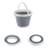 Balde Flexível Silicone 10l Dobrável Bompack
