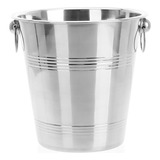 Balde Gelo Inox Champagne 4 Litros Champanheira
