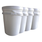 Balde Hermetico P Arroz 20l Alça Plast 4 Unid