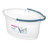 Balde Oval 14 Litros De Limpeza Transparente Hydrus Sanremo