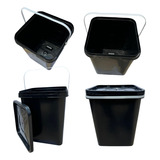 Balde Para Compostagem Caseira 4 Pçs