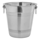 Balde Para Gelo Em Aço Inox 4 5 Litros Para Bebidas Cerveja