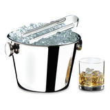 Balde Para Gelo Lyon 1 4l Brinox Cód 2351 000 Cor Prateado Nome Do Desenho Liso