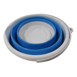 Balde Para Limpeza Retrátil Dobrável Prático 10l Flexivel