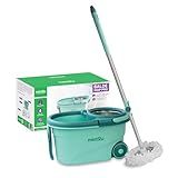 Balde Perfect Mop 360- Giratório Limpeza Geral Esfregão 18l Azul