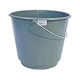 Balde Plástico C Alça De Metal 10Lts