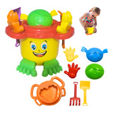 Balde Saca Areia Brinquedo De Praia Kit Baldinho Infantil