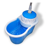 Balde Spin Mop 360 Centrifuga 4 Esfregão Cesto Inox Vassoura
