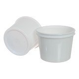 Baldinho De Pipoca 1 5lt 10 Unidades Branco