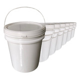 Baldinhos De 5l Branco 7 Pçs