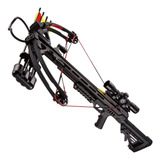 Balestra Composta Profissional 370 Fps Xb52 185 Lbs Black