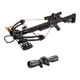 Balestra Composta Stalker Xb52 Bk 185 Lbs Luneta 4x32