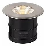 Balizador Chão Spot Inox Luz Led Embutir Black Decker 6W IP65 510 Lumens