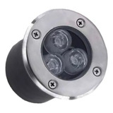 Balizador Led Chão Jardim 3w Blindado