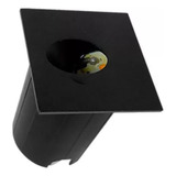 Balizador Led Emb Escada E Parede 3w 3000k Biv Ip20 Preto