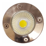 Balizador Luminaria Led Cob Chão Piso