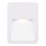 Balizador Parede 4x2 Luminária Escada 3000k Led 2w Ip65 Cor Da Carcaça Branco Cor Da Luz Branco quente 3000k 110v 220v