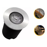 Balizador Spot Led Chão Piso Solo 3000k E 6500k 1w