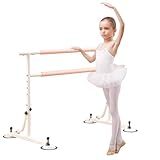 Ballet Barre Barra De Balé De Aço Móvel Com Altura Ajustável E Alça Confortável Ventosas Fortes E Travas Size 1 5M 5FT 