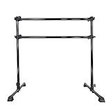 Ballet Barre Barra De Balé De Liga De Alumínio Portátil Haste De Pressão De Perna Móvel De Altura Ajustável Adequada Para Crianças E Adultos Color A4 Size 1 2M 4FT 