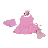 Ballet Roupa Kit Completo Infantil Aula