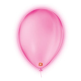 Balões bexigas Neon Rosa São Roque